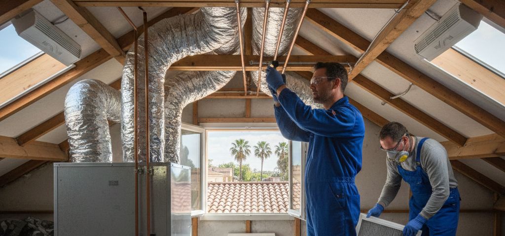 Comment entretenir une climatisation gainable à Perpignan