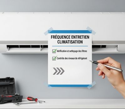 fréquence entretenir une clim gainable